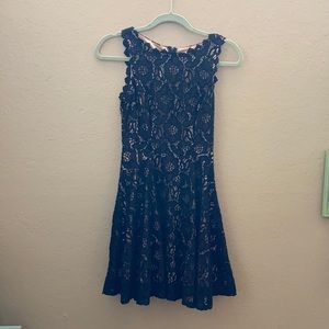 Beautiful Lace Black Dress - Size 1